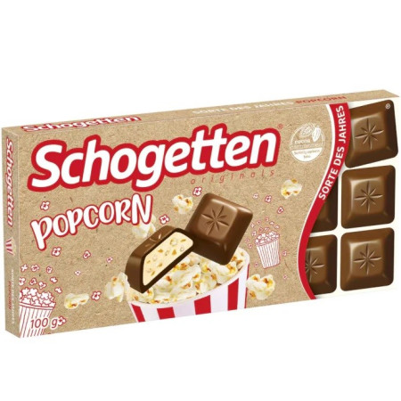 chi tiết Schogetten 100g Popcorn