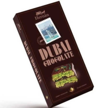 chi tiết Hernan Dubai Chocolate 185g