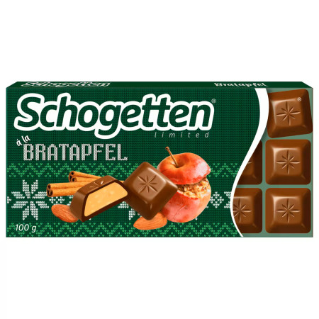 chi tiết Schogetten 100g Bratapfel