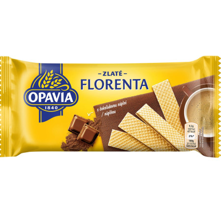 chi tiết Opavia 112g Oplatky Florenta s čokoládovou náplní (28)