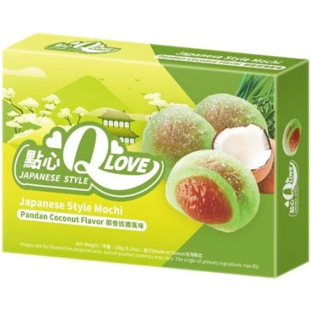 chi tiết Mochi 180g Pandan Coconut (24)