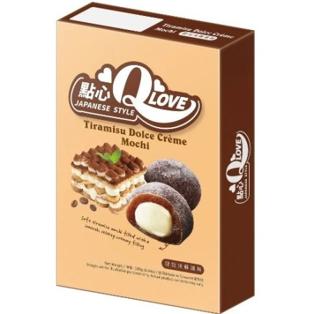 chi tiết Mochi 180g Tiramisu Dolce Creme