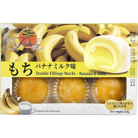 chi tiết Mochi 210g Firmly Banana Milk
