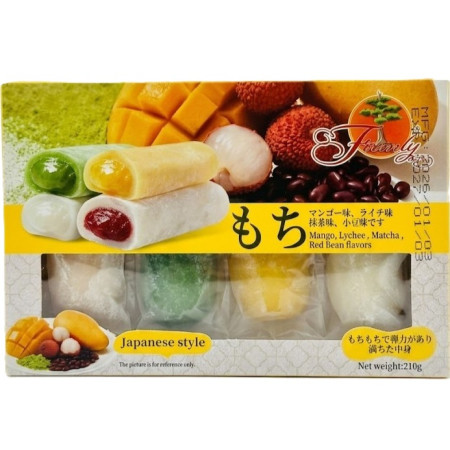 detail Mochi 210g Mix Mango, Lychee, Matcha