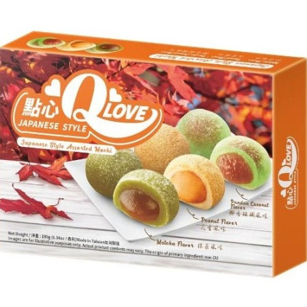 chi tiết Mochi 180g Traditional Mix