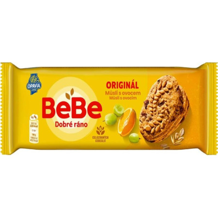 chi tiết Opavia Bebe Dobré Ráno 50g Musli s Ovocem