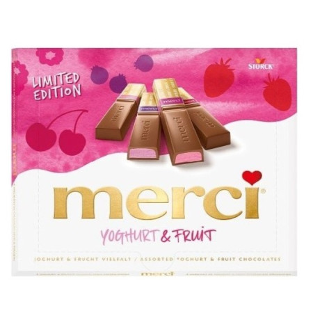 detail Merci 250g Yoghurt & Fruit HSD 1/11/26