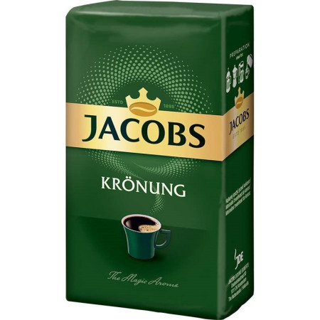 chi tiết Jacobs 250g Krönung ZELENA mletá (12)