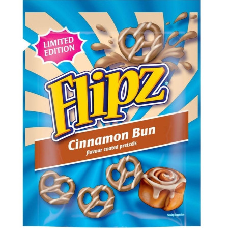 chi tiết Flipz 90g Cinnamon Bun (6ks/kra)