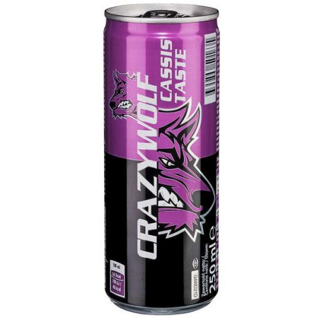 chi tiết Energy Drink 0,25L Cassis (24ks) (Tim)