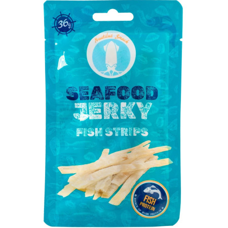 chi tiết UA Nautilus Snack 36g Fish Strips