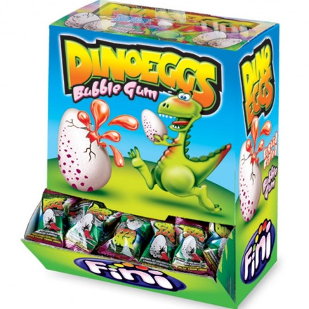 chi tiết Fini - 5g Dino Egg Žvýkačky (200KS)