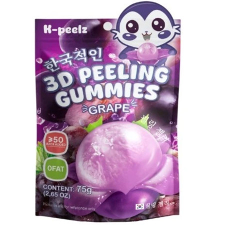 chi tiết K-Peelz 75g Grape