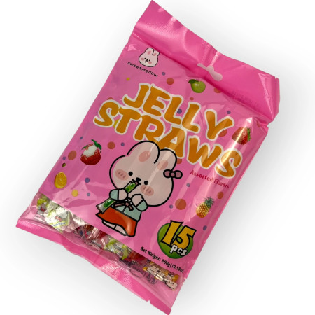 chi tiết Jelly Straws 300g Hong
