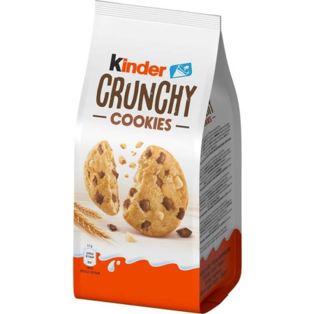 detail Kinder Crunchy Cookies 136g Sušenky s čokolády (15)