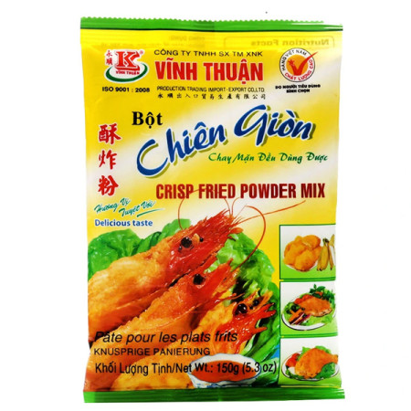 chi tiết Bot Chien Gion 150g