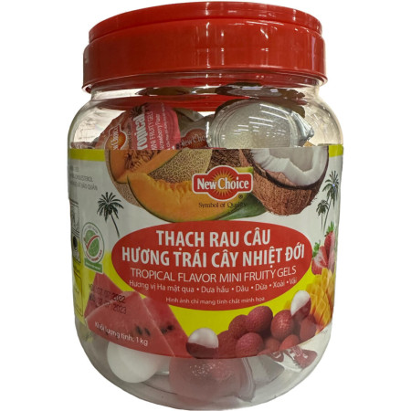 chi tiết Thach Rau Cau Hop 120g Huong Trai Cay Nhiet Doi (6ks/kt)