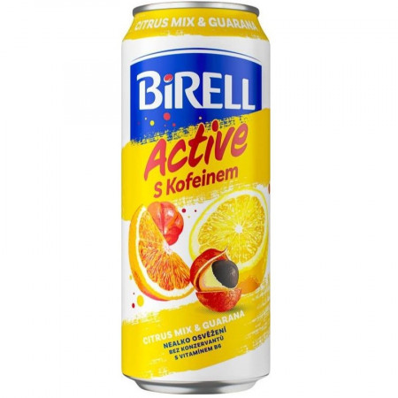 chi tiết Birell 0,5L Active Citrus Mix & Guarana