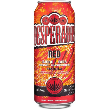 chi tiết Desperados 0,5L Red Guarana & Red Fruit (x24)