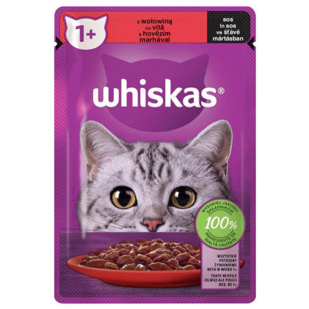 chi tiết Whiskas Kapsicka 85g Hovězí (28)