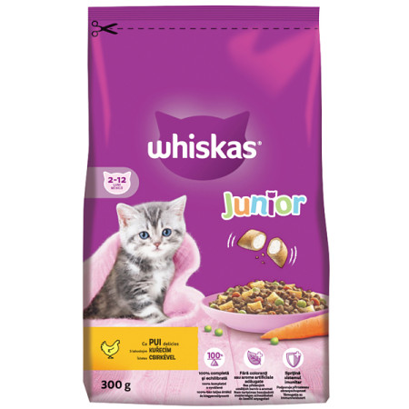 chi tiết Whiskas Granule 300g Kuřecí (14) Sácek