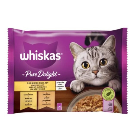 chi tiết Whiskas Kaps. 4x85g Drůbeží výběr v želé (13)