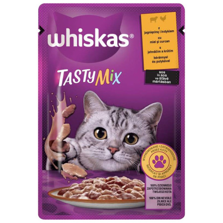 chi tiết Whiskas Kaps. 4x85g Tasty Mix (13)