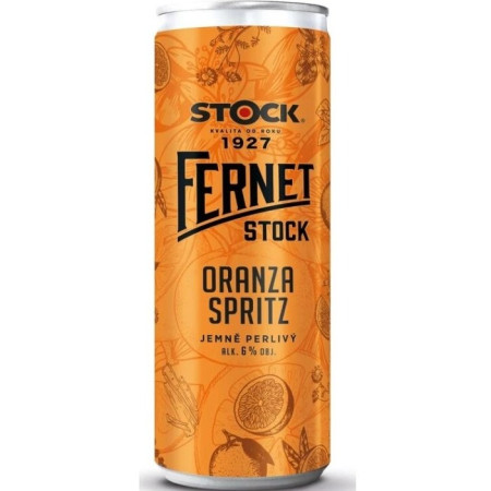 chi tiết Fernet 0,25L Oranza Spritz 6%