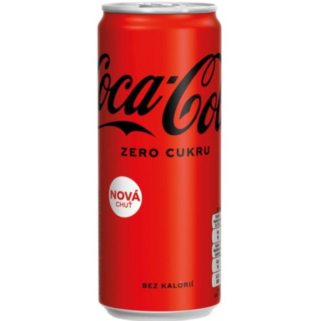 chi tiết CC 0,33L Coca Cola Zero CZ