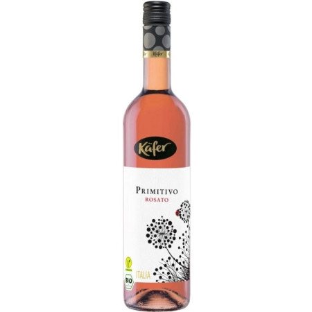 detail Kafer 0,75L Primitivo Rosé Puglia BIO