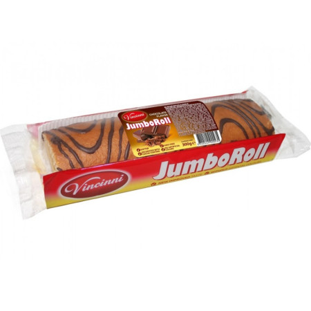 chi tiết Vincinni Jumbo Roll 300g Čokoládová