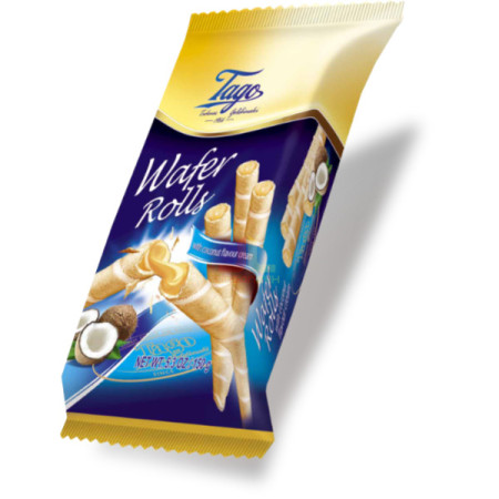 detail Tago 150g Trubičky Kokosové (30)