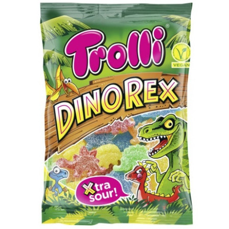 chi tiết Trolli 150g Dinorex