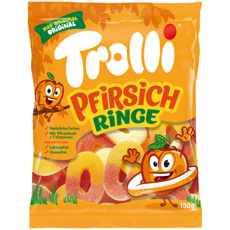 chi tiết Trolli 150g Pfirsich Ringe