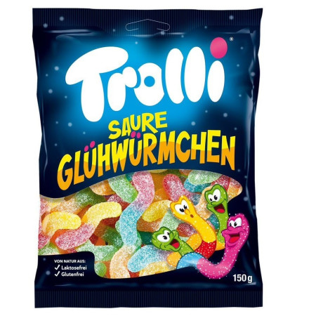 detail Trolli 150g Saure Gluhwurmchen