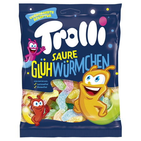 detail Trolli 150g Saure Gluhwurmchen