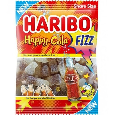 detail Haribo 80g Happy Cola Fizz