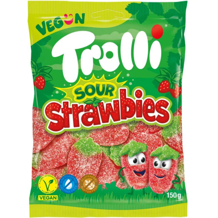 detail Trolli 150g Sour Strawberry ( x21)