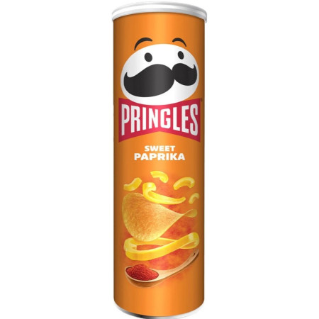 detail Pringles 165g Sweet Paprika (x19)