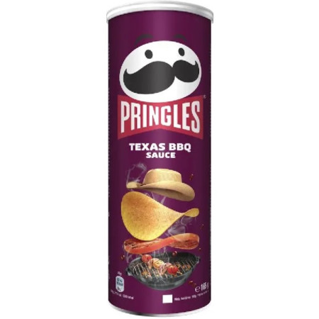 chi tiết Pringles 165g Texas BBQ (x19)
