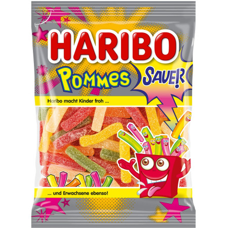 chi tiết Haribo 175g Sauer Pommes