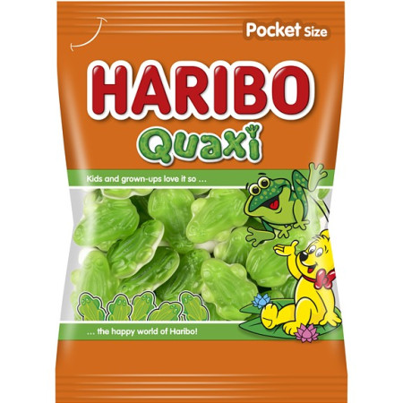 chi tiết Haribo 100g Quaxi