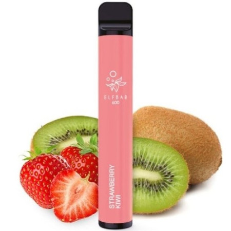 chi tiết Elfbar 600 Strawberry Kiwi