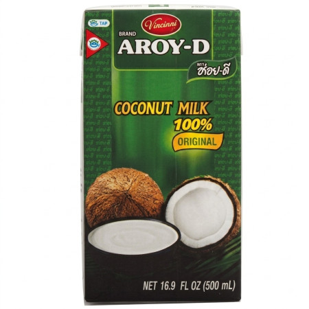 detail Aroy-D 500ml Kokosové Mléko (12)