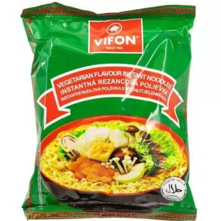 chi tiết Vifon 60g Zeleninová (Rau)