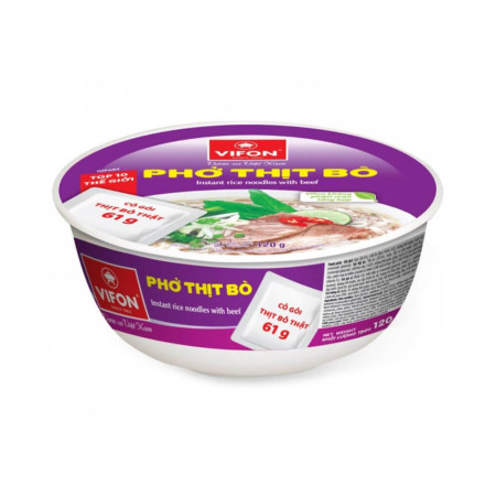 chi tiết Vifon 120g Miska Pho Hovězí ( 12ks)