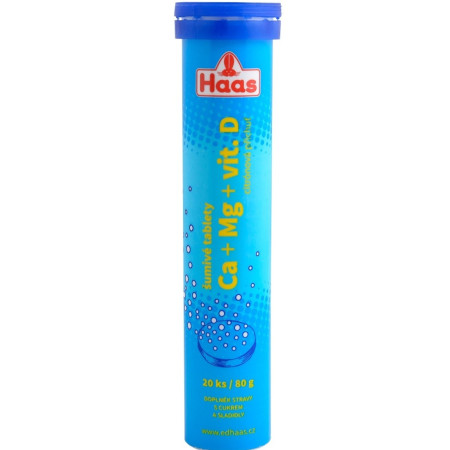 detail Haas Sumive Tablety 80g CA+MG+Vit D (12ks/obal)