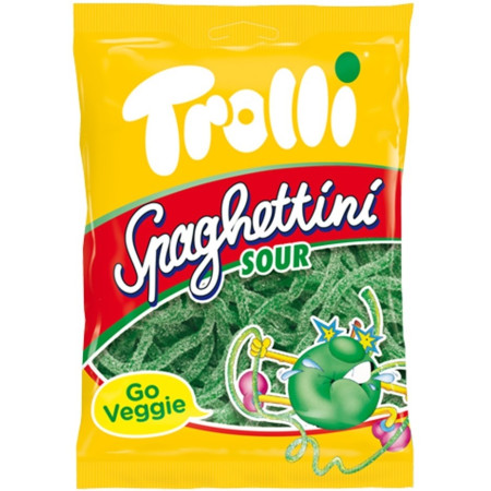 chi tiết Trolli 100g Spaghettini Apple