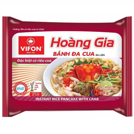 chi tiết Hoang Gia - Banh Da Cua 120g (18x)