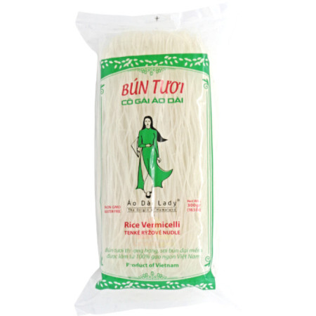 chi tiết Bun 300g Co Gai Ao Dai